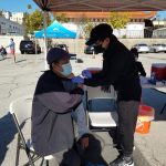 Seniors Getting Vaccinated